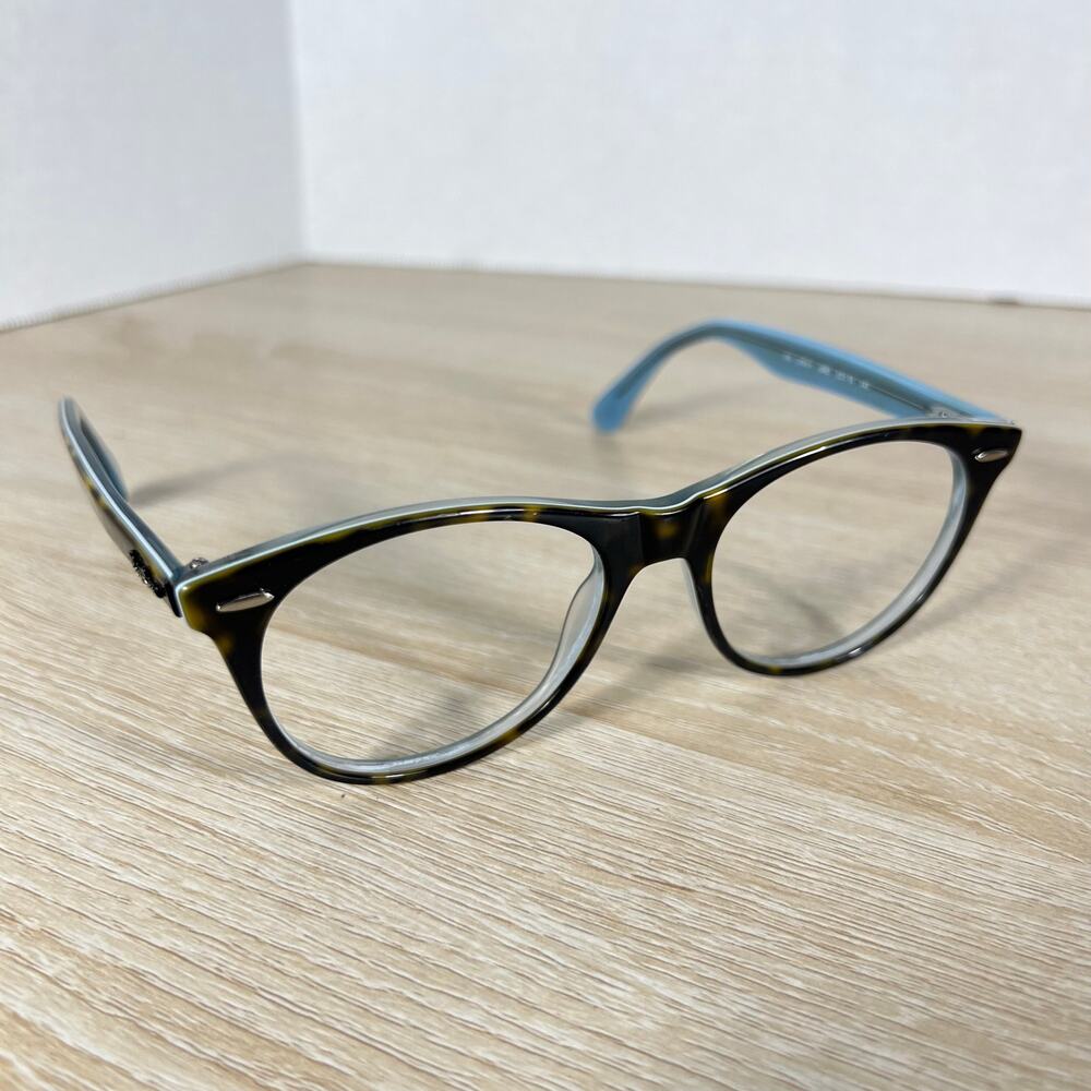 Ray-Ban RB2185-V 5883 Havana Light Blue Eyeglasses 52-18-145 FRAMES ONLY